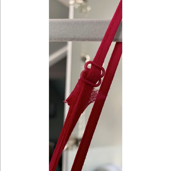 Magenta high/low spring dress - Picture 2 of 5